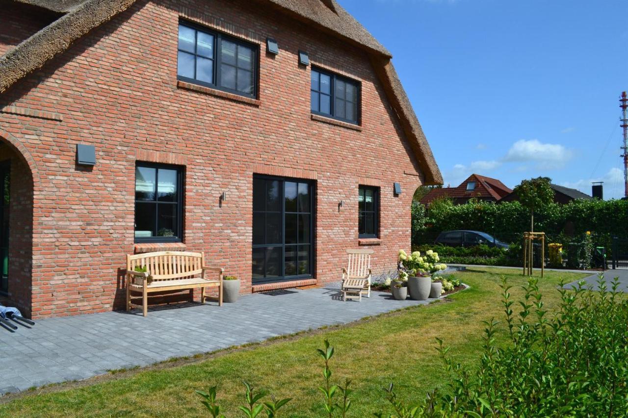 Reetdachhaus Nordstern Villa Garding Buitenkant foto