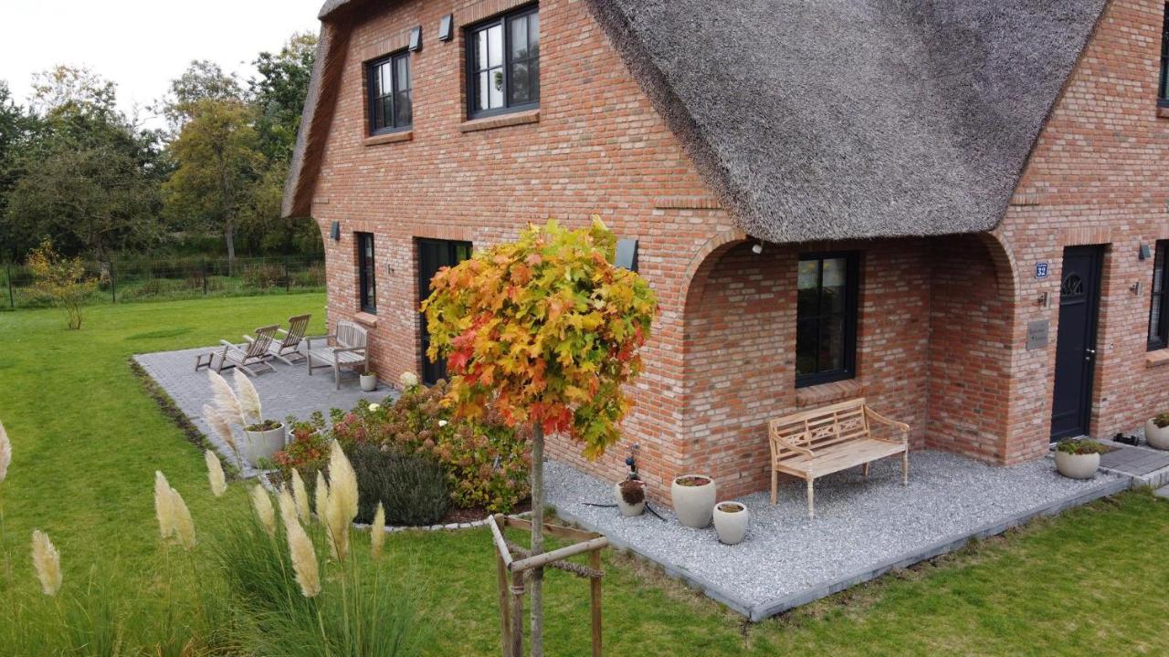 Reetdachhaus Nordstern Villa Garding Buitenkant foto