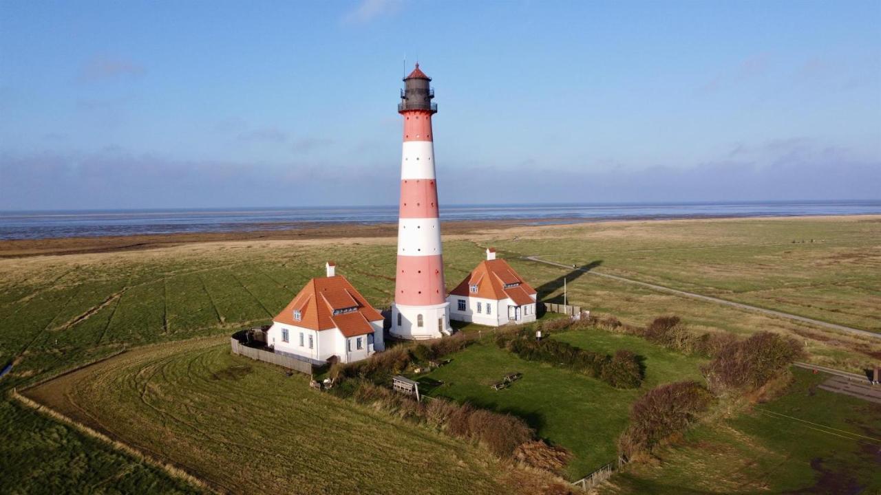 Reetdachhaus Nordstern Villa Garding Buitenkant foto